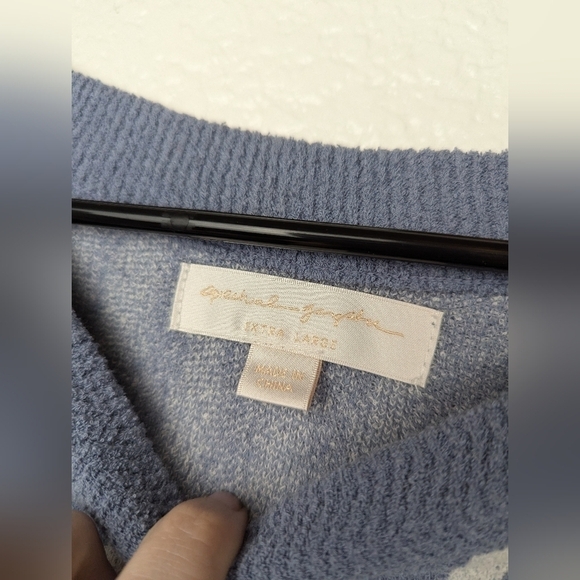 NWOT spiritual gangster zebra stripe sweater - Picture 2 of 3